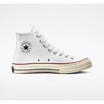 Converse Chuck 70 Hi Biele - Damske Vysoké Tenisky